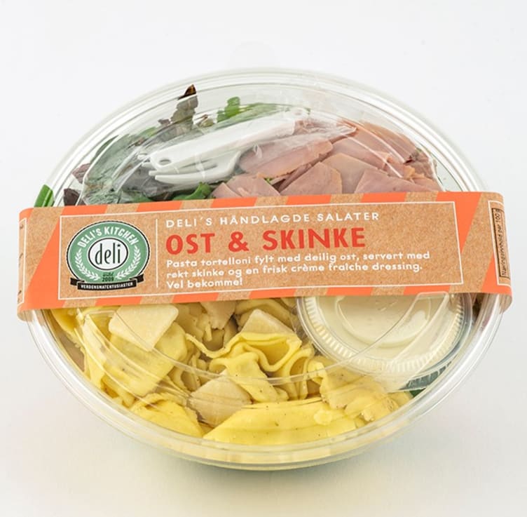 Lunsjboks Ost&Skinke 325g Deli's Kitchen