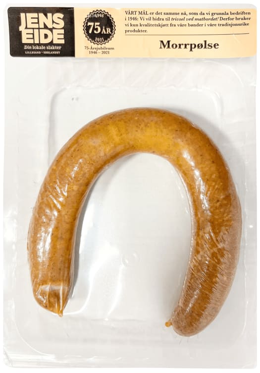 Morrpølse 350g Jens Eide