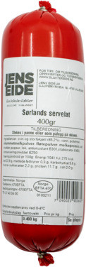 Sørlands Servelat 400g Jens Eide