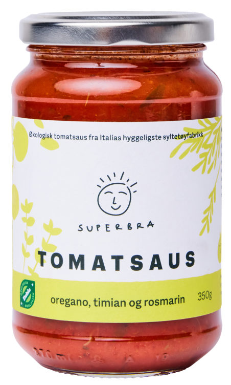 Tomatsaus Oregano 350g Superbra