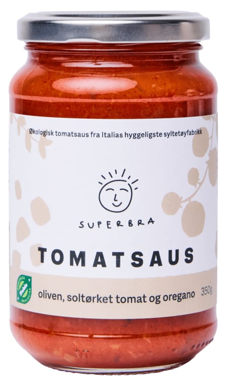 Tomatsaus Oliven 350g Superbra