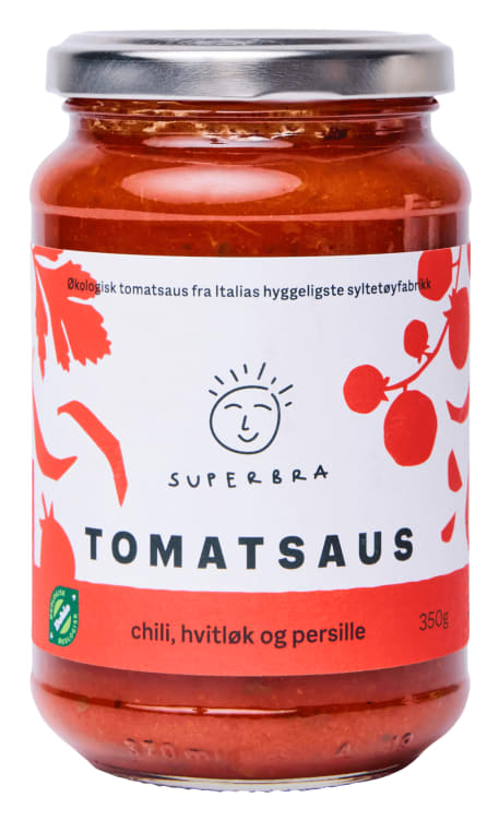 Tomatsaus Chili 350g Superbra