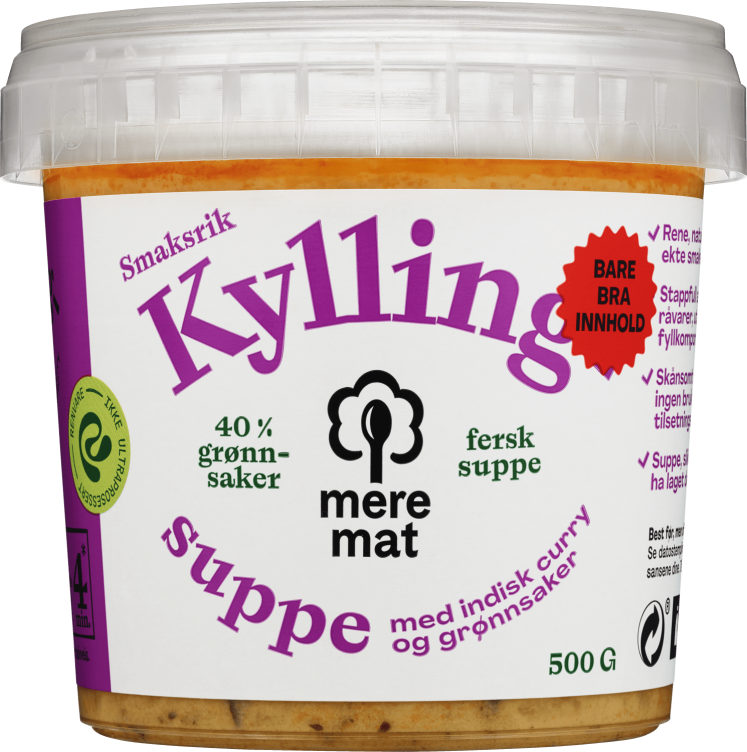 Kyllingsuppe 500g Mere Mat