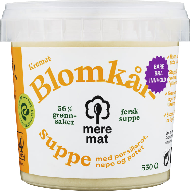 Blomkålsuppe 530g Mere Mat