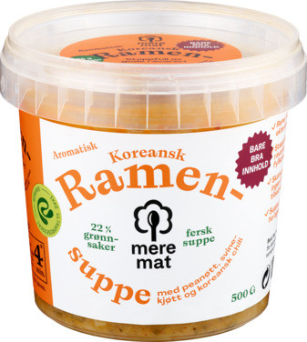 Mere Mat Koreansk Ramen 500g