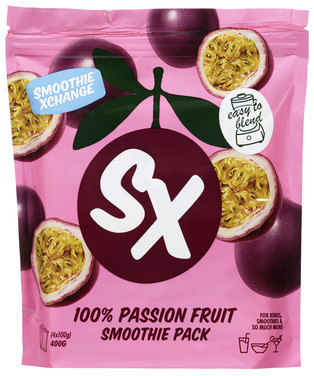 Smoothiexchange Pasjonsfrukt Smoothie Pack 400g