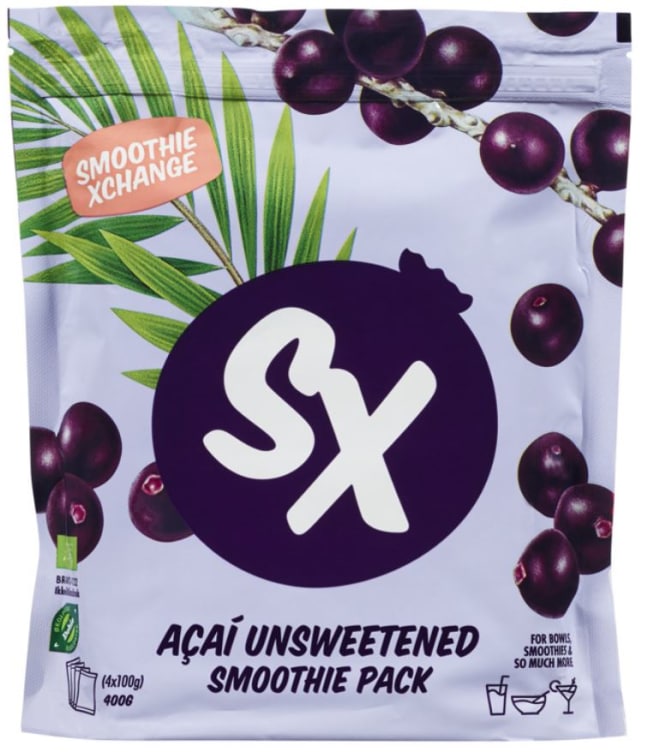 Smoothie Pack Acai Usukret 400g Smoothiexchange