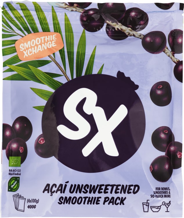 Smoothie Pack Acai Usukret 400g Smoothiexchange