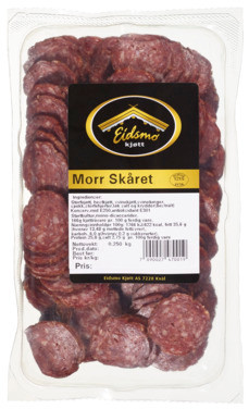 Morr Skåret 250g Eidsmo Kjøtt