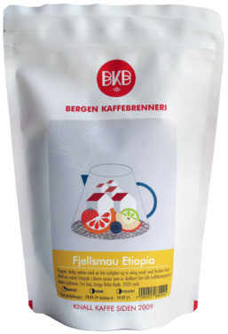 Fjellsmau Etiopia 250g Bkb