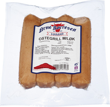 Ostegrill med Løk 320g Arne Børresen