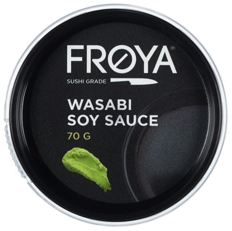 Wasabi Soy Sauce 70ml Frøya