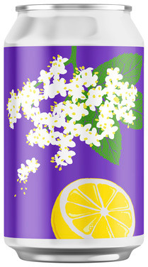 Safteriet Fruktsmekk Hylleblomst + Sitron 0.33l