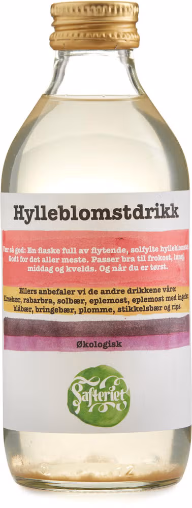 Hylleblomstdrikk Økologisk, 0,25 l