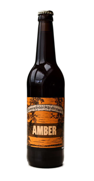 Amber 4,7% 0,5l flaske Klostergården