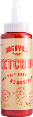 Døgnvill Ketchup Flaske 0,3
