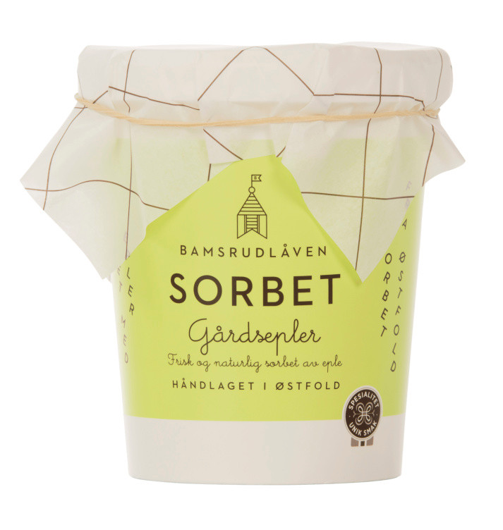 Sorbet Gårdsepler 0,5l Bamsrudlåven