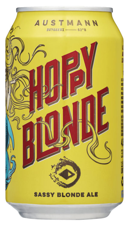 Austmann Hoppy Blonde 0,33l boks