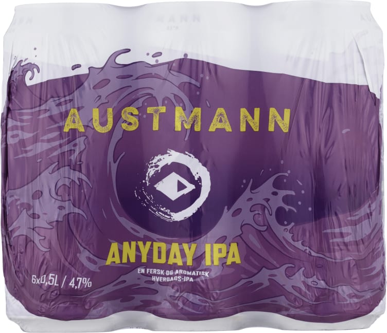 Austmann Anyday Ipa 0,5lx6 boks