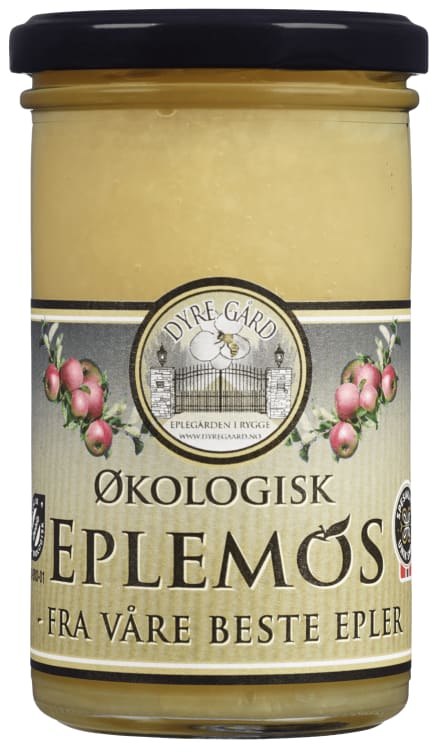 Eplemos Økologisk 320g Dyre Gård