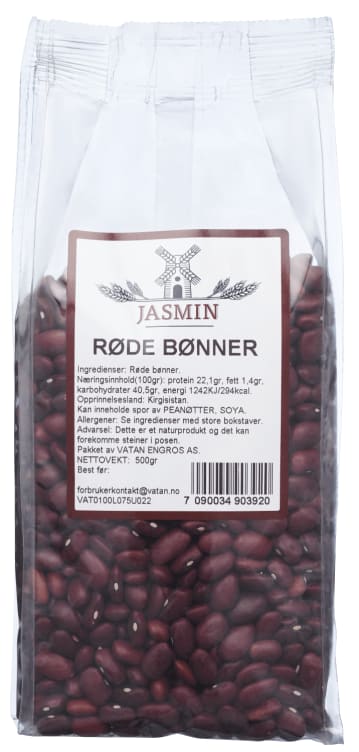 Bønner Røde 500g Jasmin