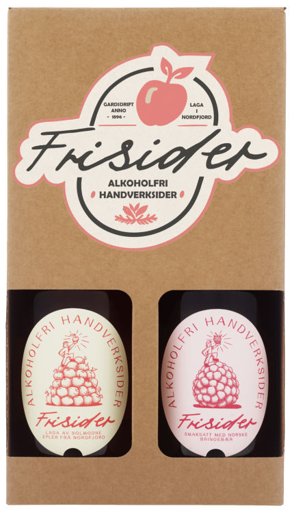 Frisider Gavepk. 2x0,75l flaske Gardsbrenneriet