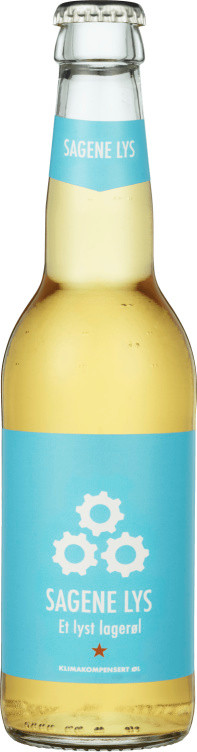 Sagene Lys 0,33l flaske
