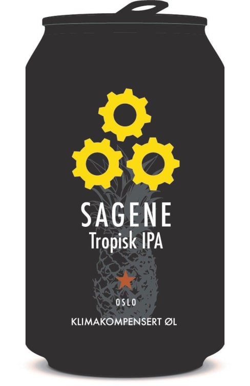 Sagene Tropisk Ipa 0,33l boks