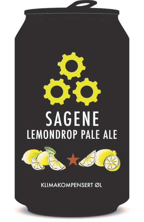 Sagene Lemondrop Pale Ale 0,33l boks