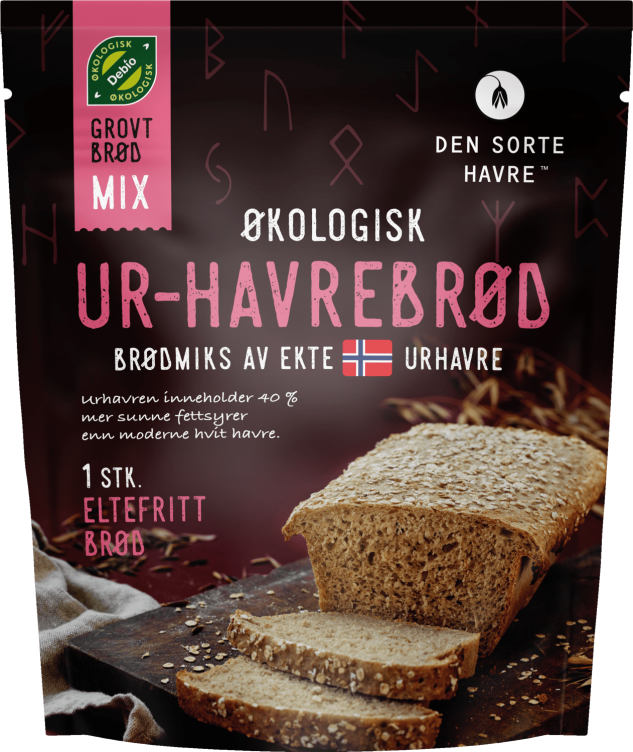 Svarthavrebrød Mix Økologisk 510g Dsh