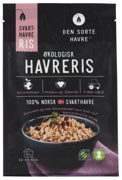 Havreris Økologisk 500g Den Sorte Havre