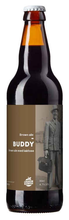 Buddy 0,5l flaske Lindheim Ølkompani
