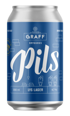 Pils 0,33l Graff Brygghus