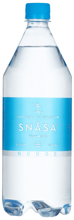 Snåsa Mineralvann u/Kullsyre 1l flaske