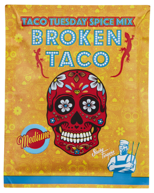 Taco Tuesday Spice 25g Broken Taco