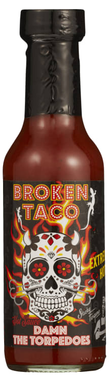 Taco Sauce Hell No Hot 150g Broken Taco