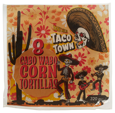 Cabo Wabo Corn Tortillas 320g Taco Town