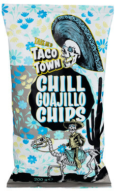 Chill Guajillo Chips 200g Taco Town