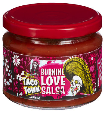 Burning Love Salsa 310g Taco Town