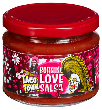 Burning Love Salsa 310g Taco Town