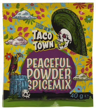 Peaceful Powder Spicemix 40g Taco Town