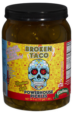 Powerhouse Pickles 1,896 kg Broken Taco
