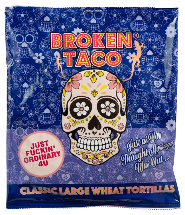 Tortilla 25cm 6stk 370g Broken Taco