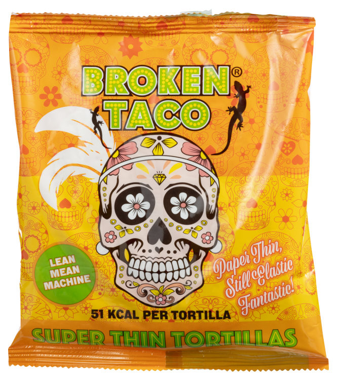 Tortilla Mini 15cm 10stk 160g Broken Taco