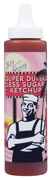 Ketchup 50% Mindre Sukker Sticky Fingers