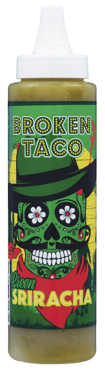 Sriracha Grønn 270ml Broken Taco