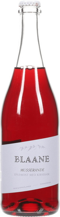 Eplemost Blaane Musserende m/Kirsebær 750ml Åkre