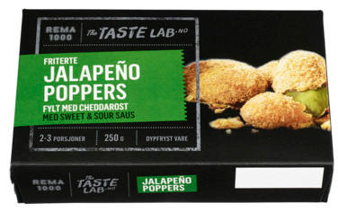 Jalapeño Poppers 250g The Taste Lab