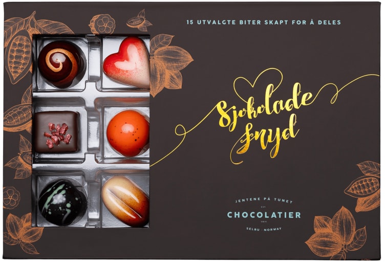 Sjokoladefryd 15biter 180g Jentene På Tunet