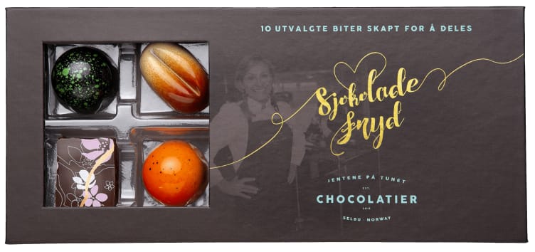 Sjokoladefryd 10biter 120g Jentene På Tunet